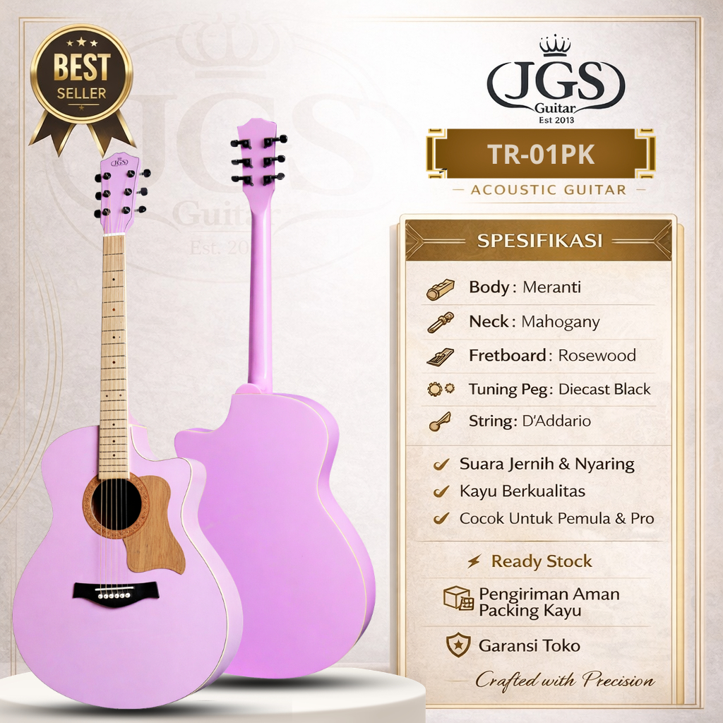 Gitar AKUSTIK/AKUSTIK ELEKTRIK JGS TR 01 PK