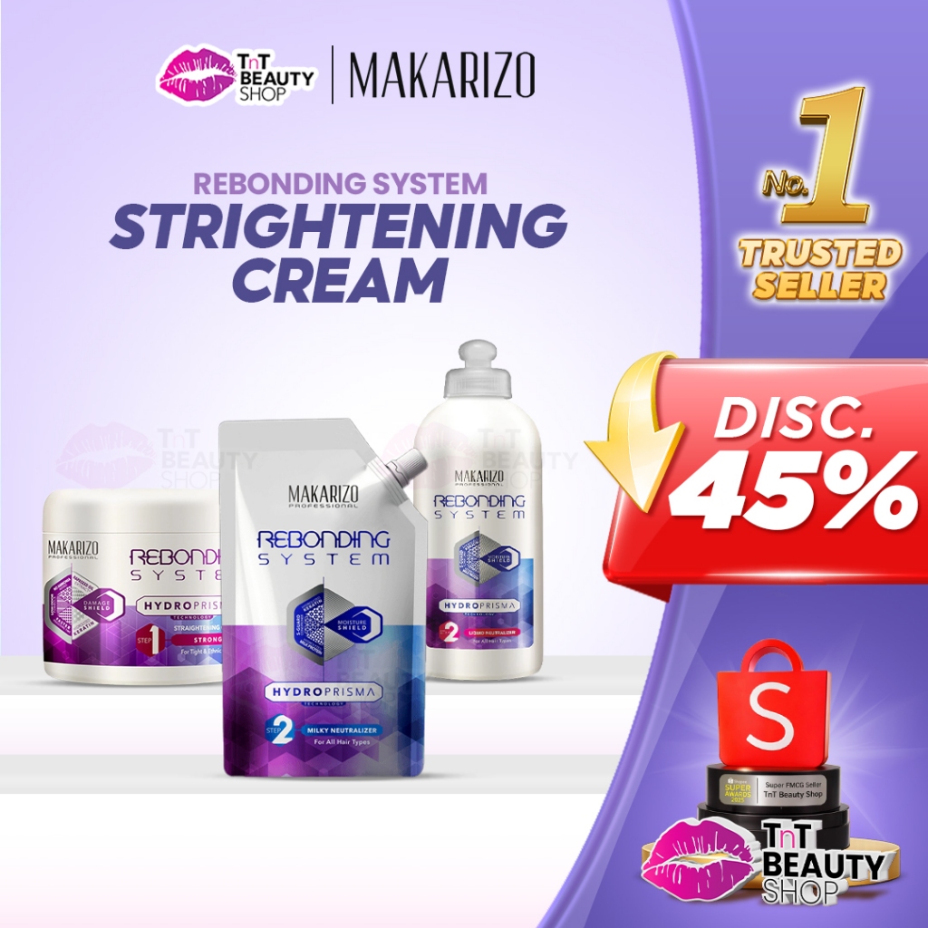 Makarizo Professional Rebonding System HydroPrisma Straightening Cream | TnT Beauty Shop