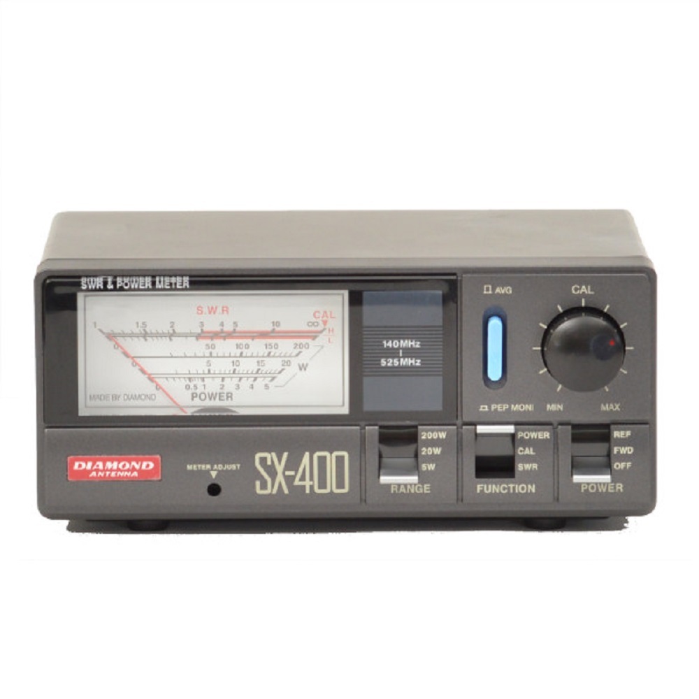 SWR dan Power Meter Diamond SX-400 Original Alat Ukur Daya dan SWR Radio Amatir