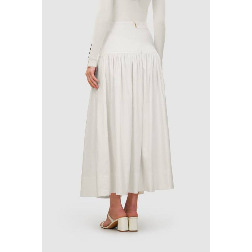 LEENA COTTON RUFFLE SKIRT BY BUTTONSCARVES