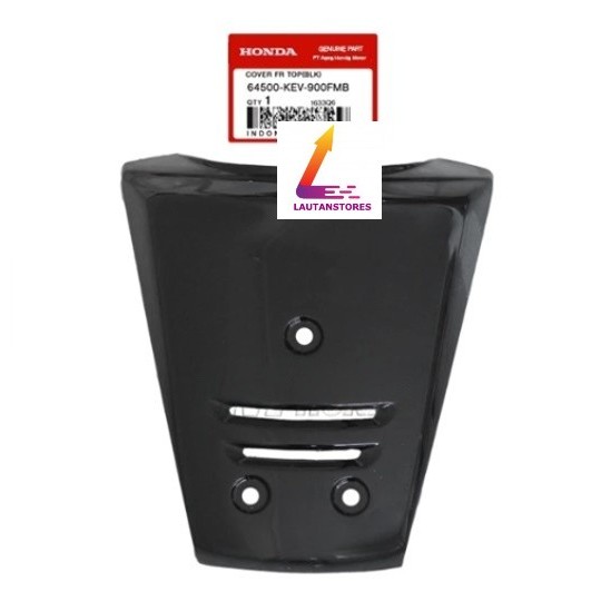 64500-KEV-900FMB Panel Tameng Dasi Supra X 100 Lama Hitam