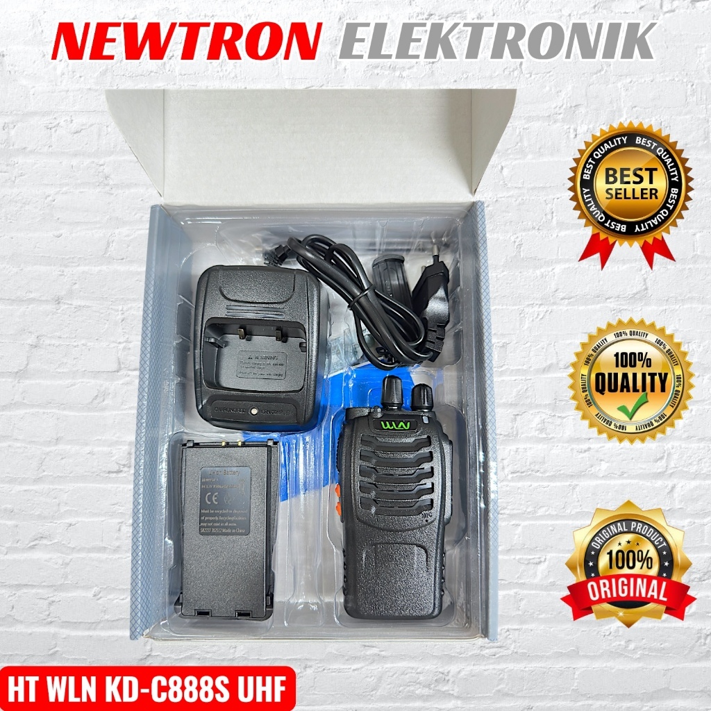 HT WLN KDC888S KD C888S 888S Singleband UHF Alternatif Baofeng BF888S BF-888S