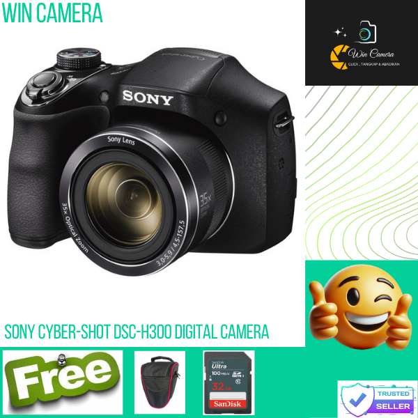 Kamera Sony Cyber-shot DSC-H300 Digital Camera h300