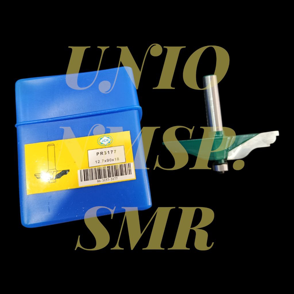 Mata Profil Kayu JCK PR3177 Raised Panel Bit 12.7mm Original