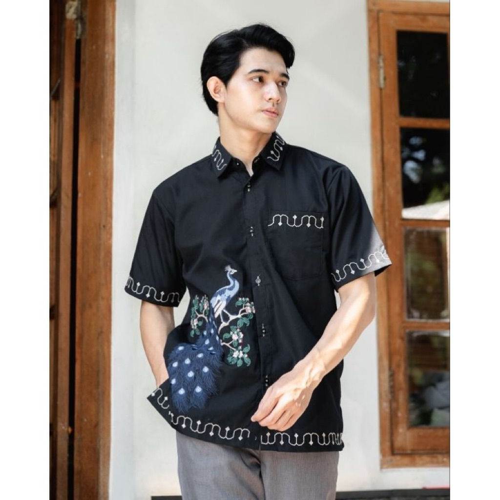 Preloved kemeja bordir