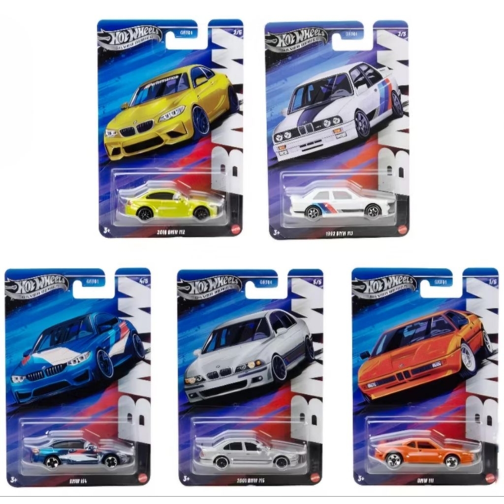 HOT WHEELS BMW SERIES 2025