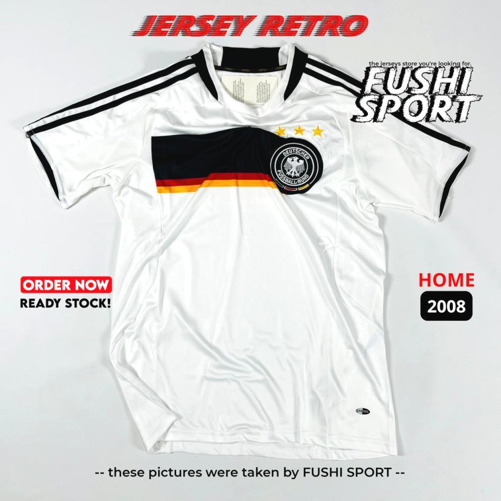 RETRO | Jersey Baju Bola Jerman Home 2008