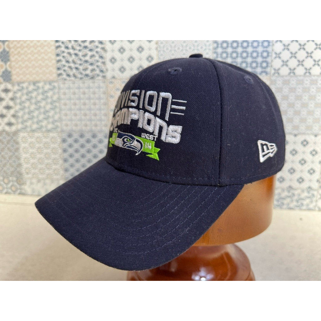 Topi Second Brand Branded Seattle Seahawks 2014 NFC West Division Champions By NEW ERA VINTAGE Origi