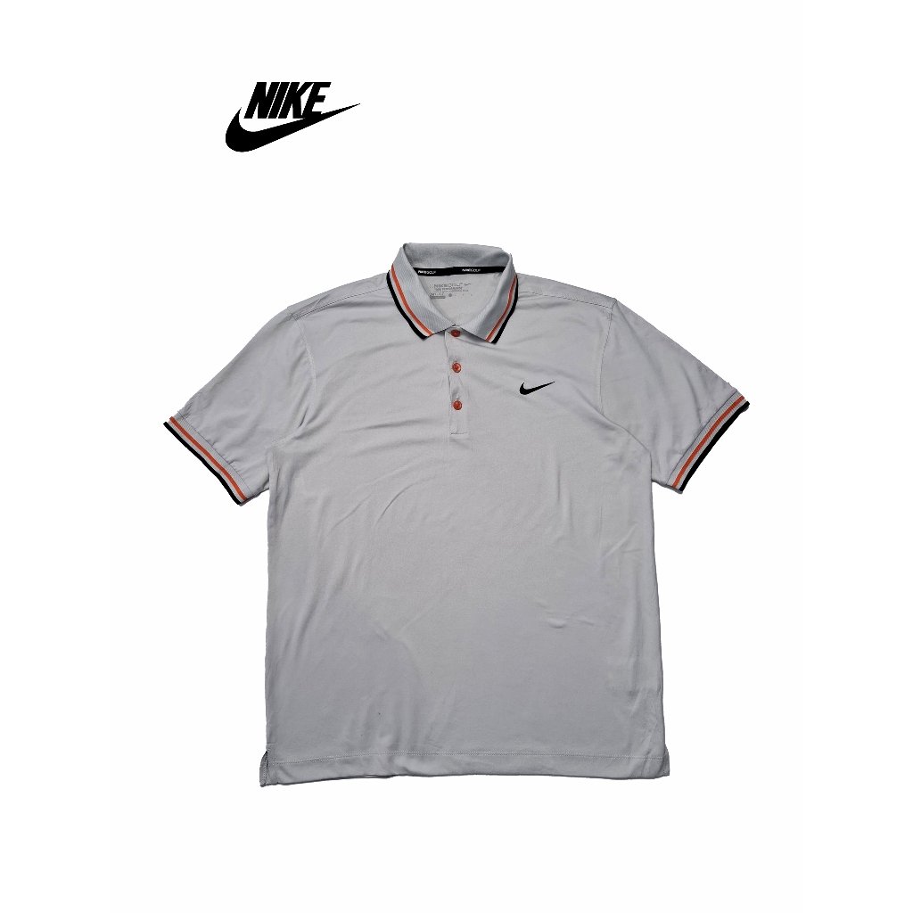 Polo Shirt Nike Golf Original Putih – Dry Fit | Sport Casual