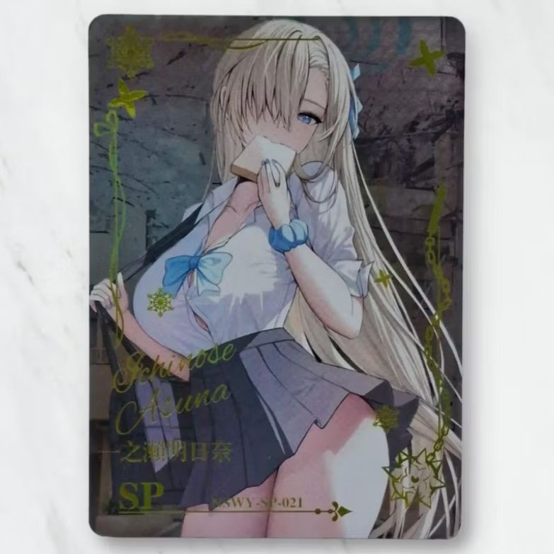 Kartu CCG Goddess Blue Archive Ichinose Asuna SP