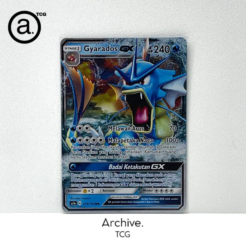 Gyarados GX (075/150) Pokemon Indonesia ~ Hantaman Pertama AS1A