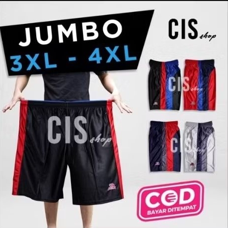 Preloved celana jumbo/celana kolor/celana pendek olahraga /celana NBA