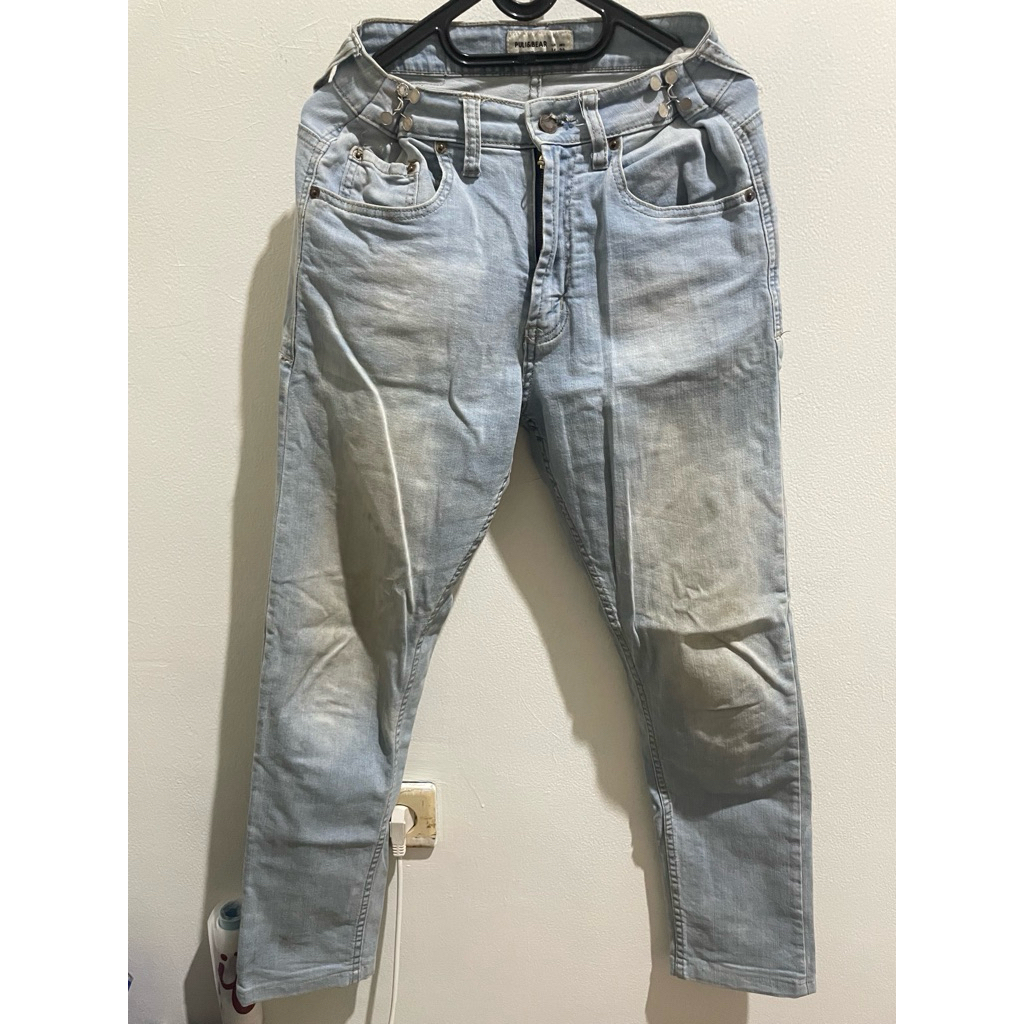 PRELOVED jeans denim oversize PULL&BEAR