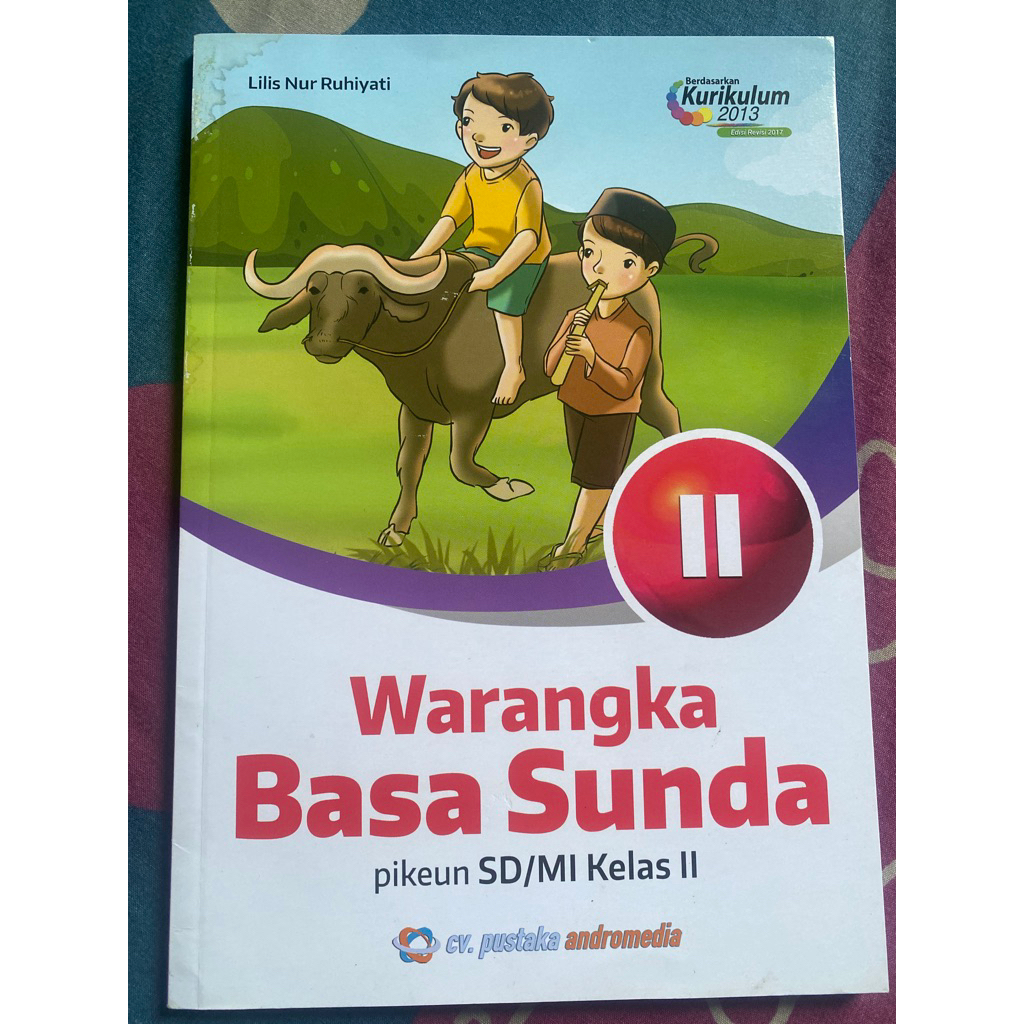 Buku Bahasa Sunda - Warangka kelas 2 (baru tidak jadi pakai)