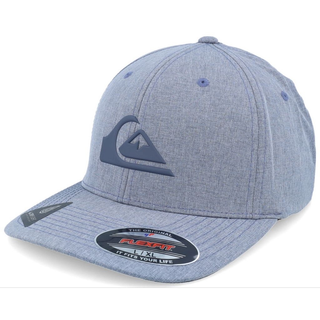 topi quiksilver amped up flexfit hat original