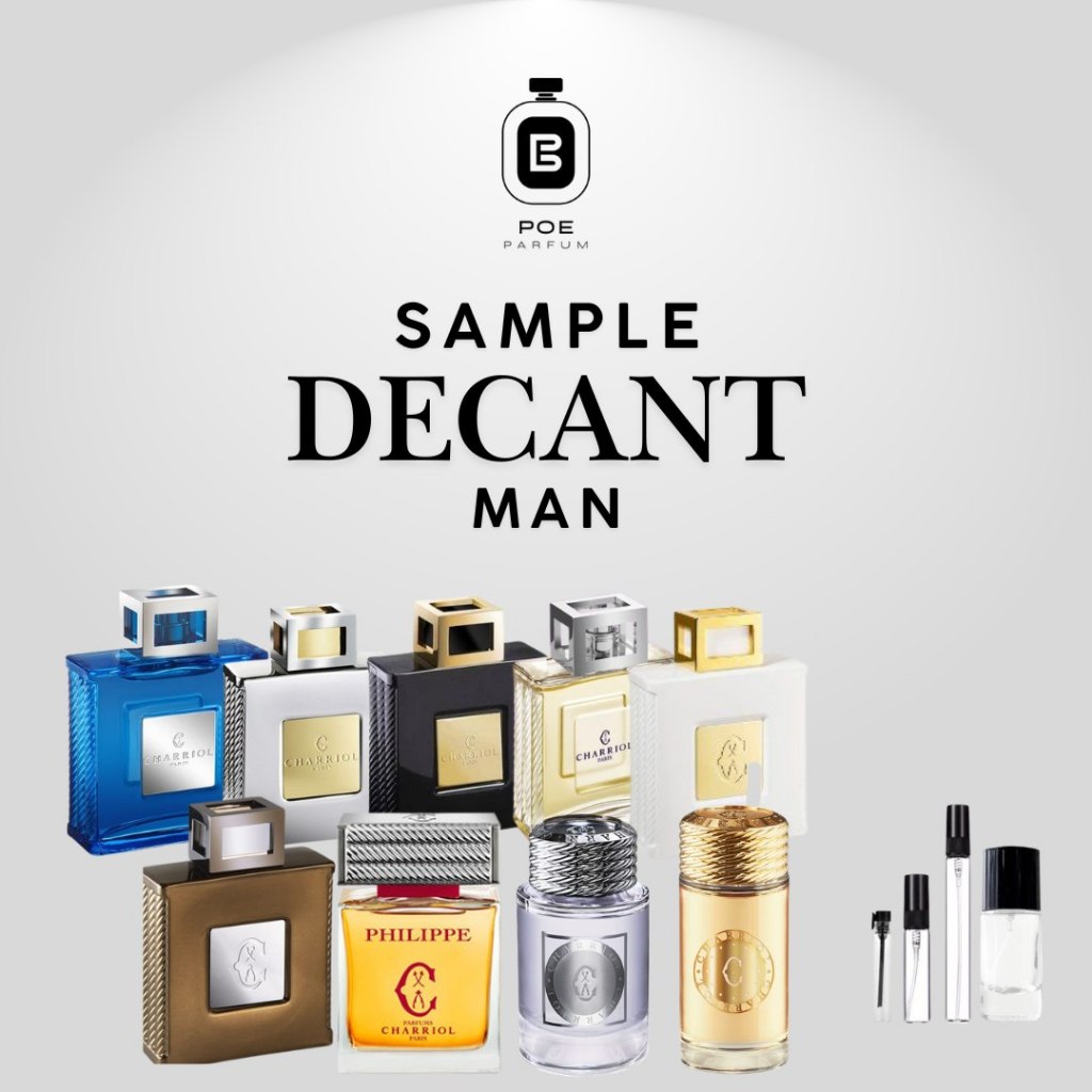 Sample Parfum Pria c h a r r i o l man Series Decant tester vial 2ml 5ml 10ml 20ml Parfume tahan lam