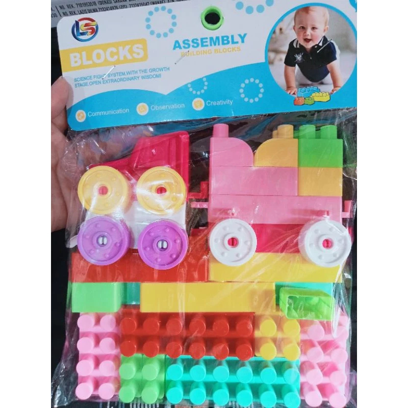 Mainan Balok Susun Besar / Lego Block Besar Murah