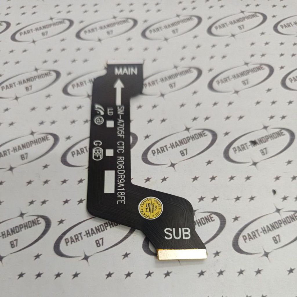 FLEXIBLE PBA MESIN TO SUBBOARD SAMSUNG A70 A705F ASLI ORIGINAL COPOTAN