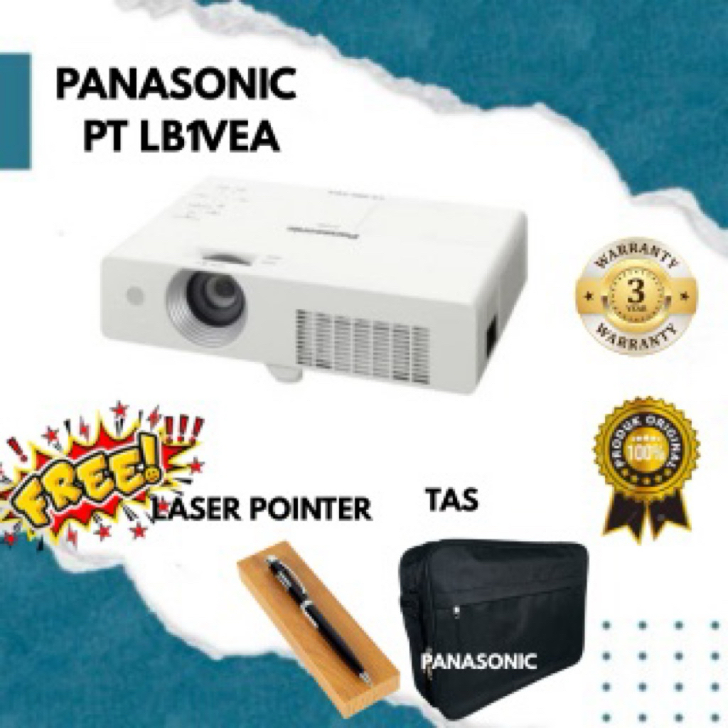 PROYECTOR PANASONIC PT-LB 1VEA ORIGINAL