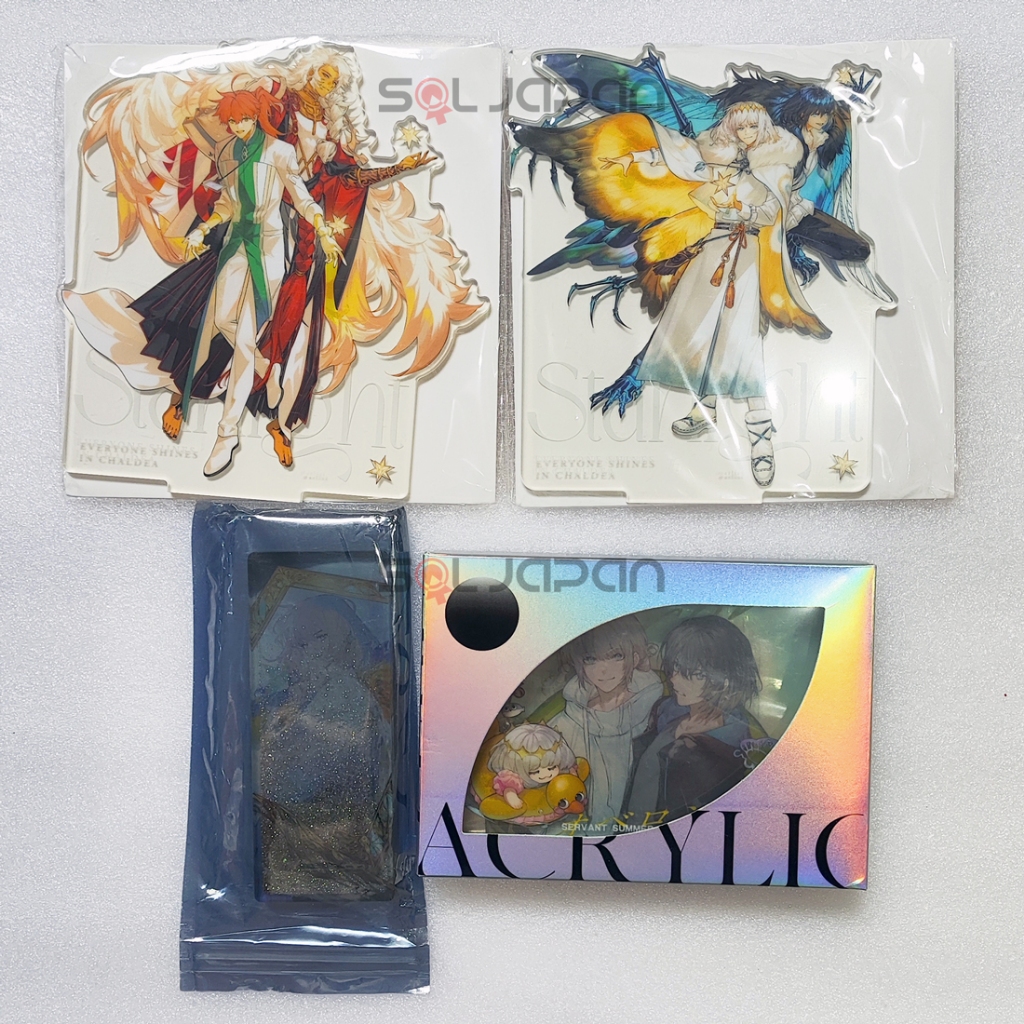 Fate Grand Order FGO Doujin Acrylic Stand Romani Archaman Roman Solomon Oberon Starlight