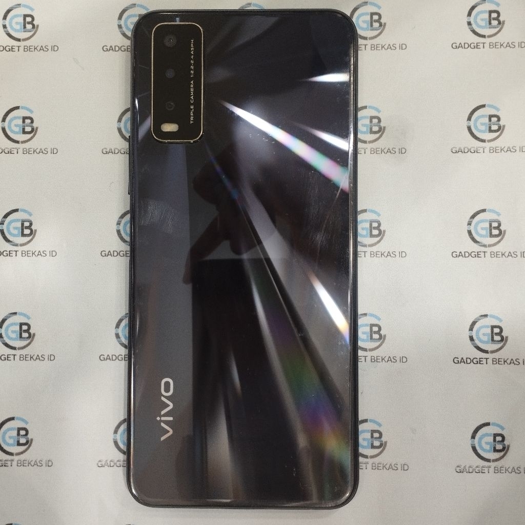 HANDPHONE SECOND VIVO Y20S RAM 8/128GB OBSIDIAN BLACK ORIGINAL