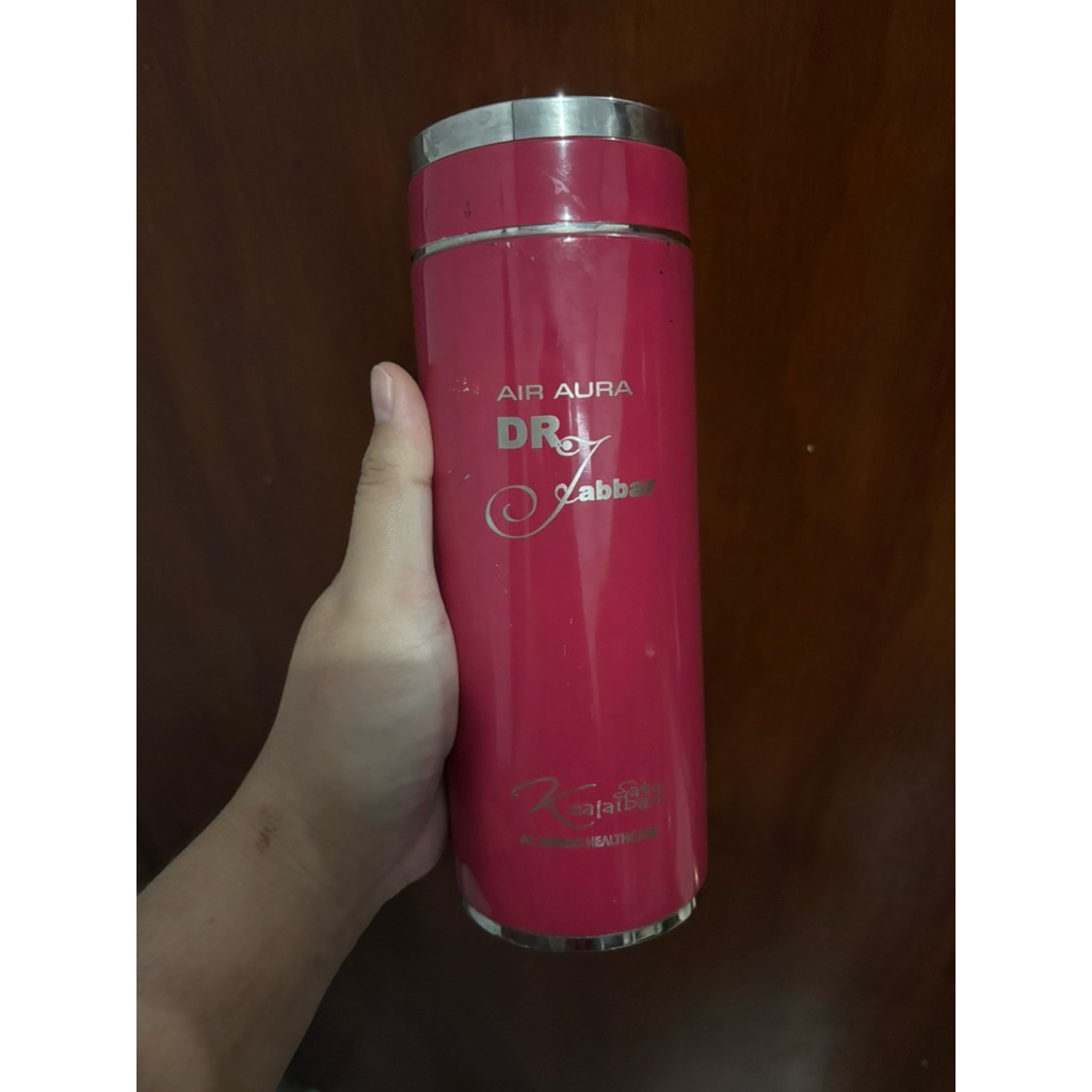 Termos Air aura dr jabbar Dr. Jabbar Energy Life termos air alkali termos infus batu alkali tumblr b