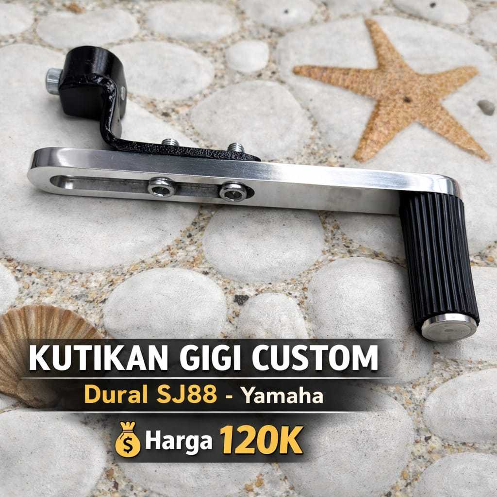 Kutikan Gigi Racing SJ88 Custom Dural 10mm Underbone Motor