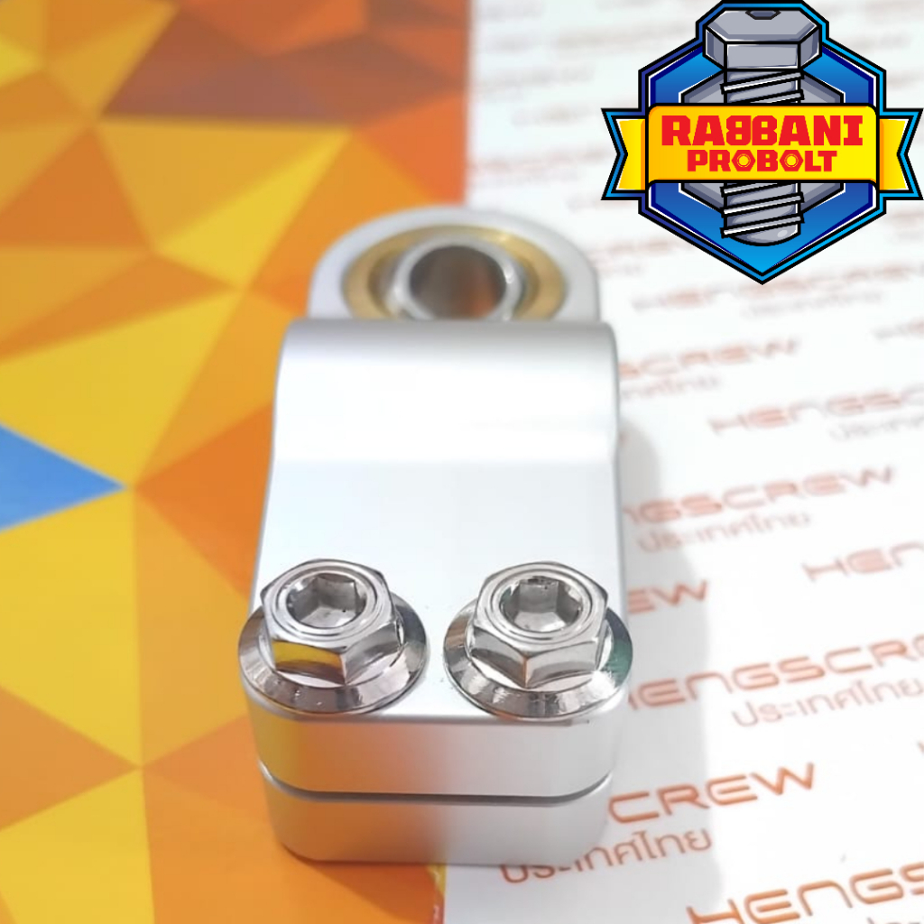 BAUT PROBOLT BAUT BREKET PEGANGAN STANG STABILIZER OHLINS STAINLESS 100% ORI HENG THAILAND
