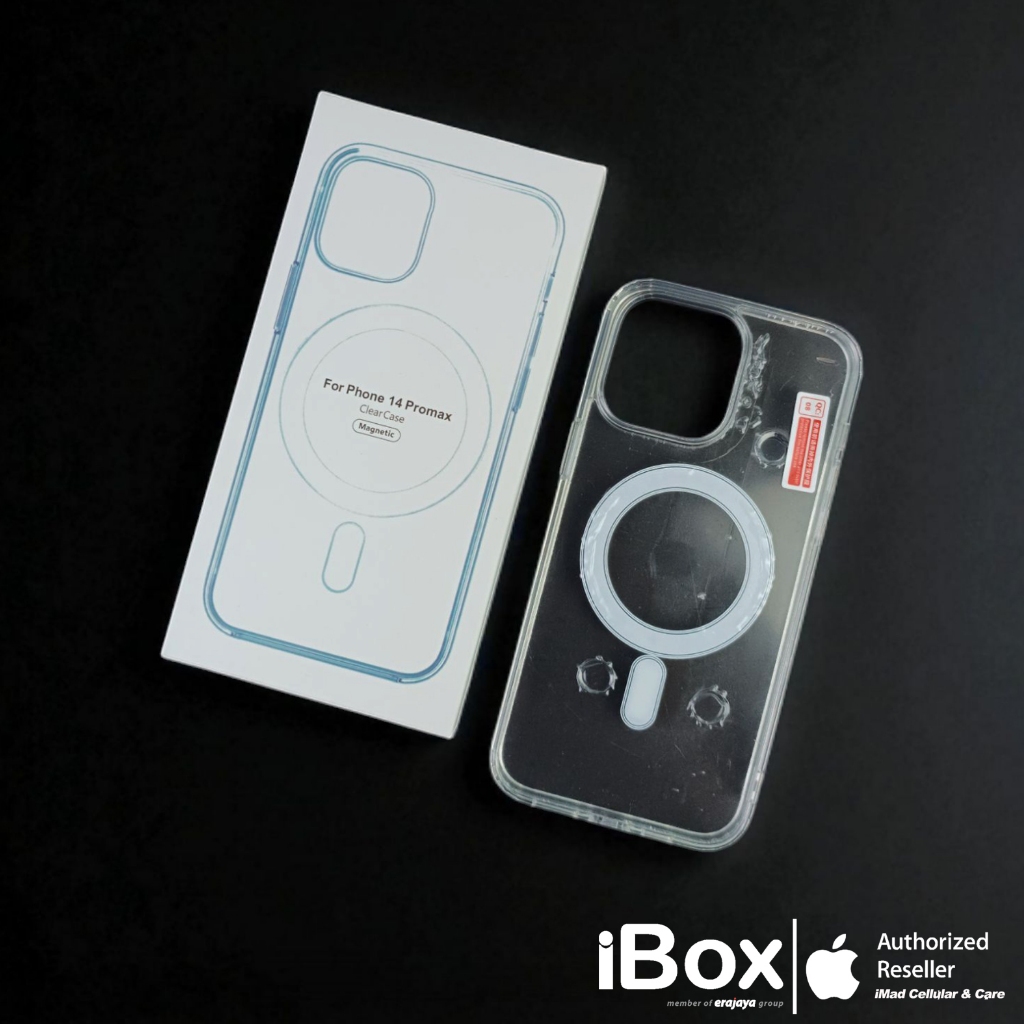Silicon Softcase Clear MagSafe iPhone 14 Series Anti Yellow - iMad Cellular