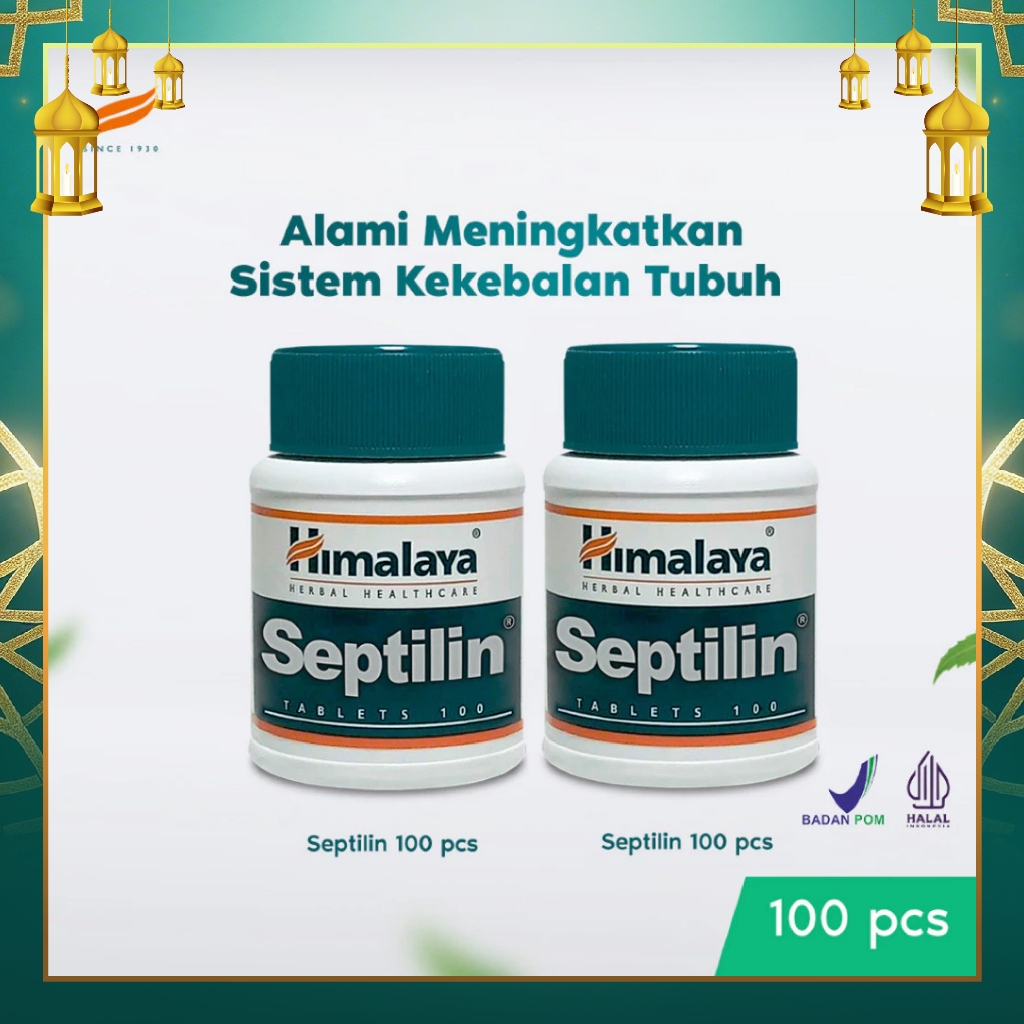 [Bundle Isi 2] Himalaya Septilin isi 100 | Supplement Imunitas | Suplemen Daya Tahan Tubuh Harian