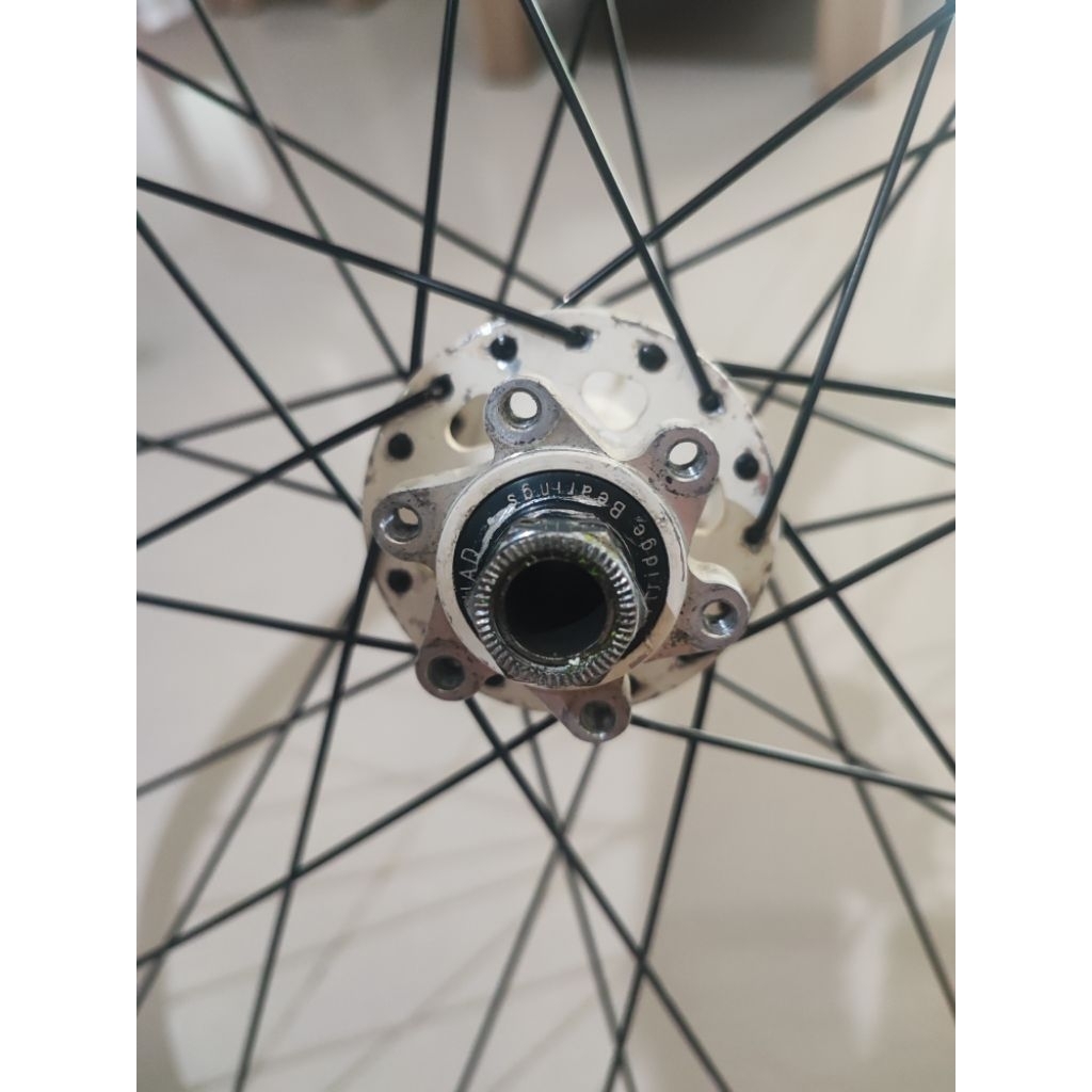 Wheelset sepeda DH downhill 27.5 TA20 / TA12x150 HFH SRAM QUAD ,Rim Entity lebar 4cm. Kondisi siap p