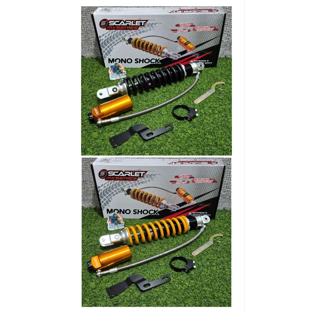 MONOSHOCK TABUNG PISAH SCARLET 1768 ADJUSTER PNP KLX DRACKER 150