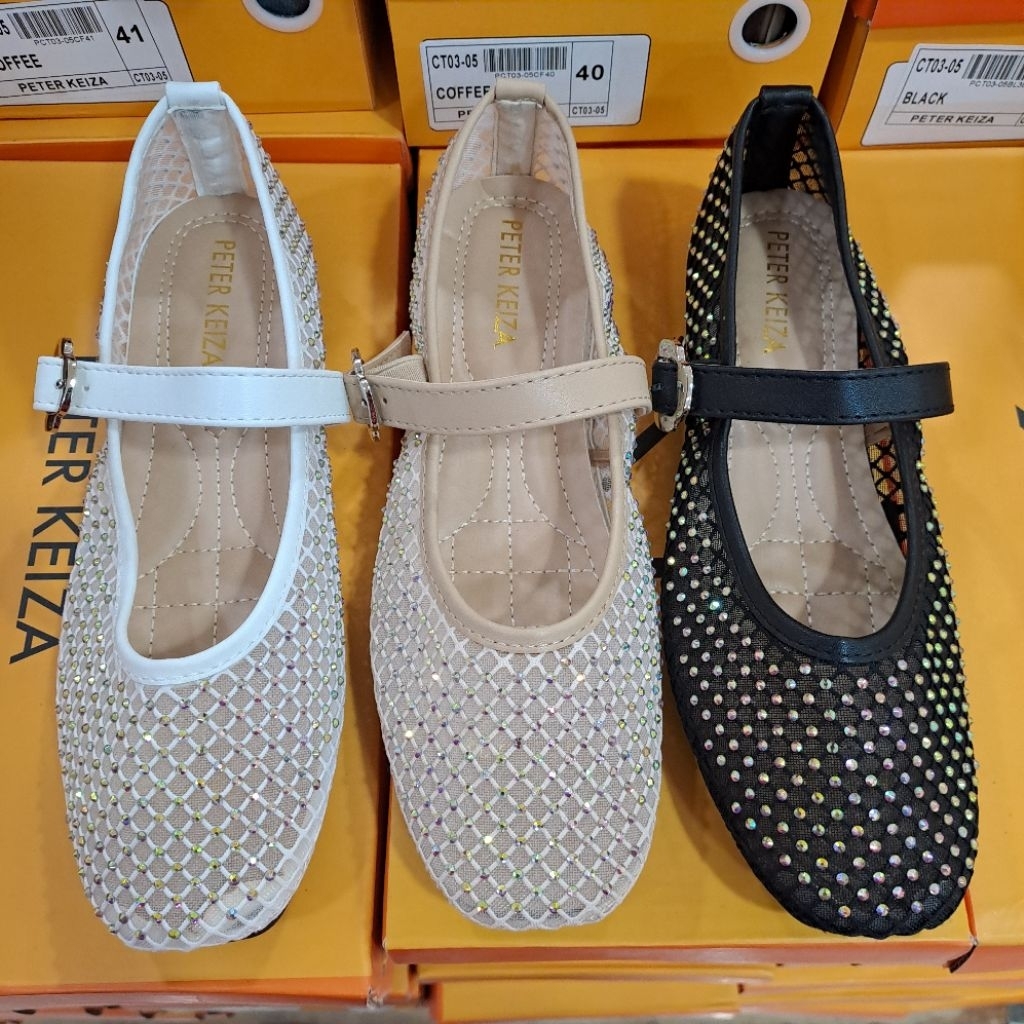sepatu flat wanita peter keiza