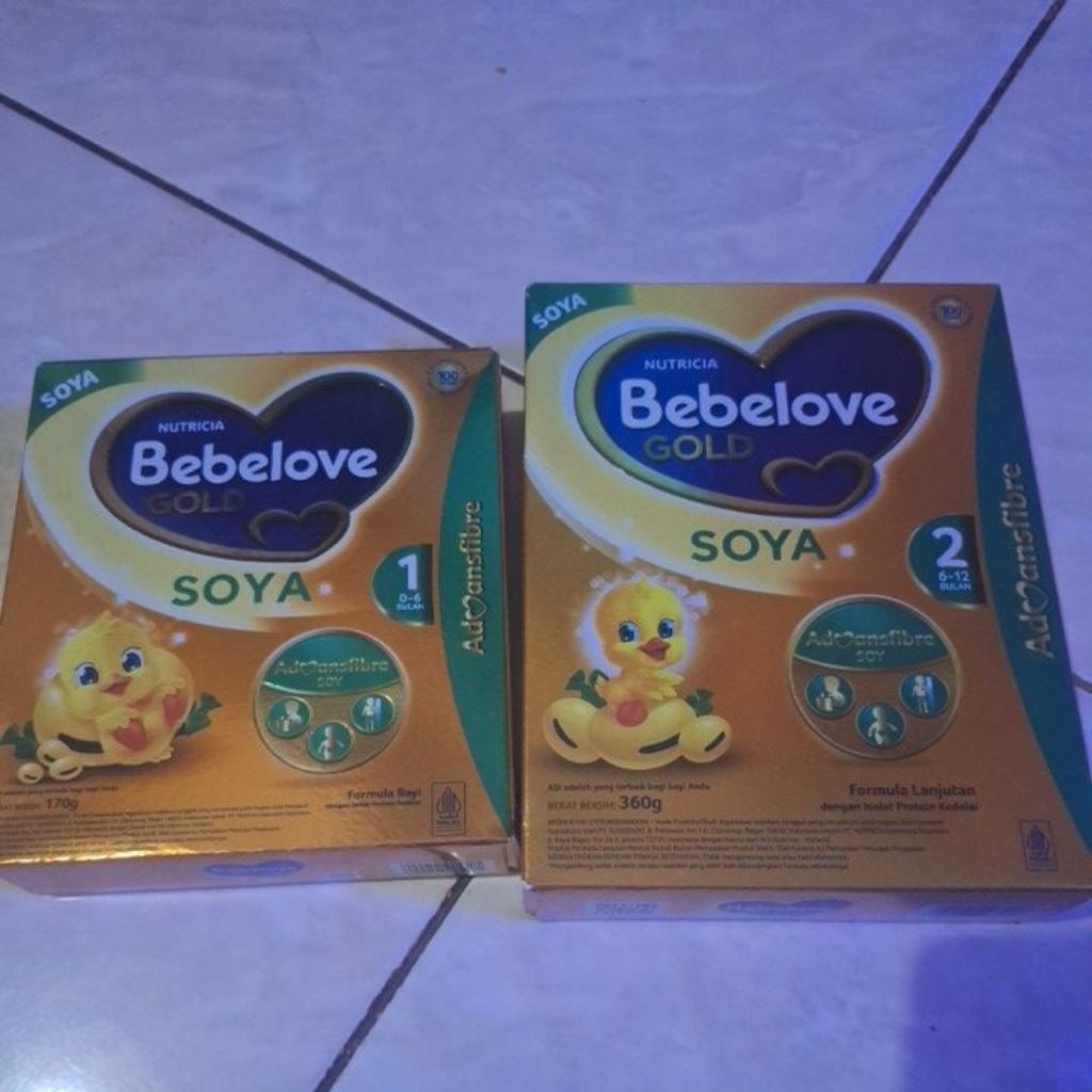 Bebelove Soya 1 dan 2