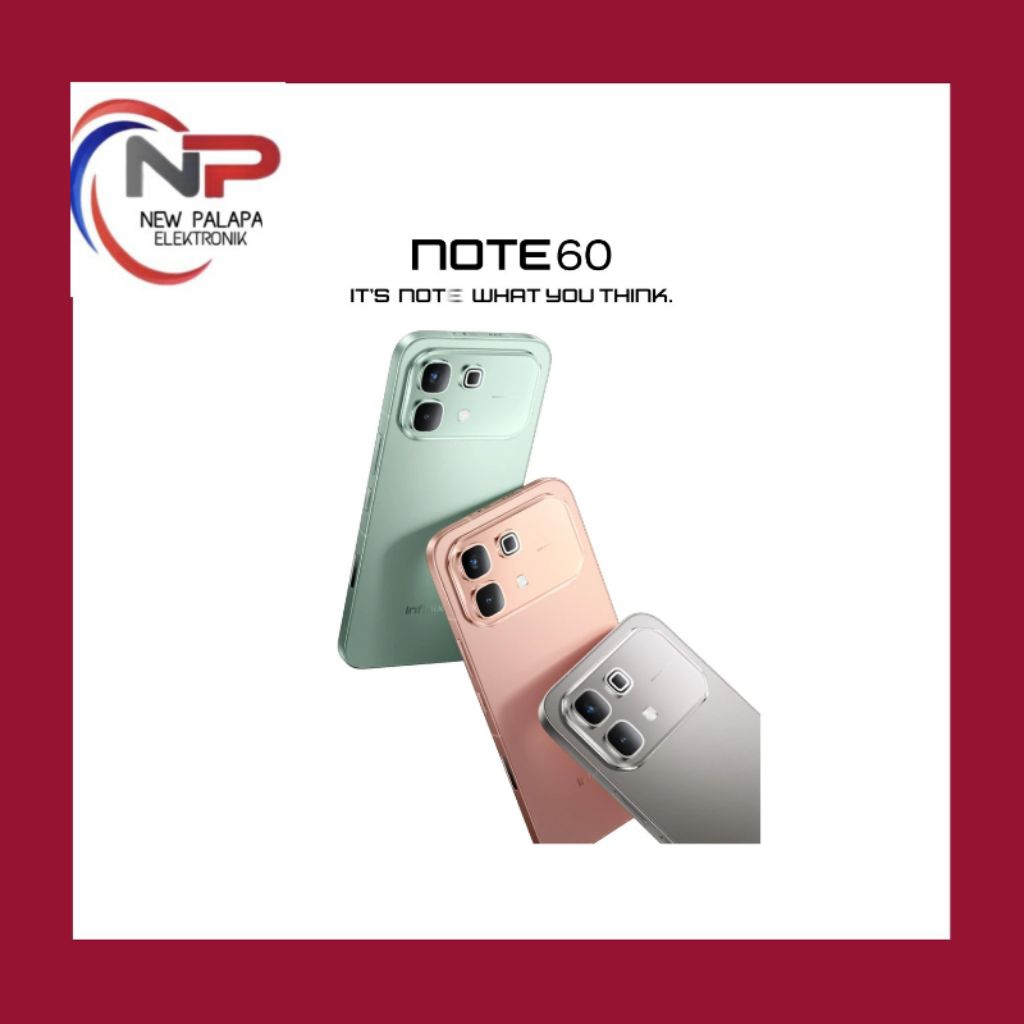 HP INFINIX NOTE 60 RAM 8/256GB GARANSI RESMI INFINIX