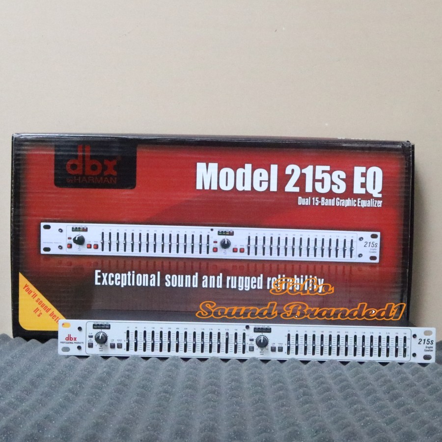 Equalizer DBX 215S / 215 S EQ 2X15 Channel