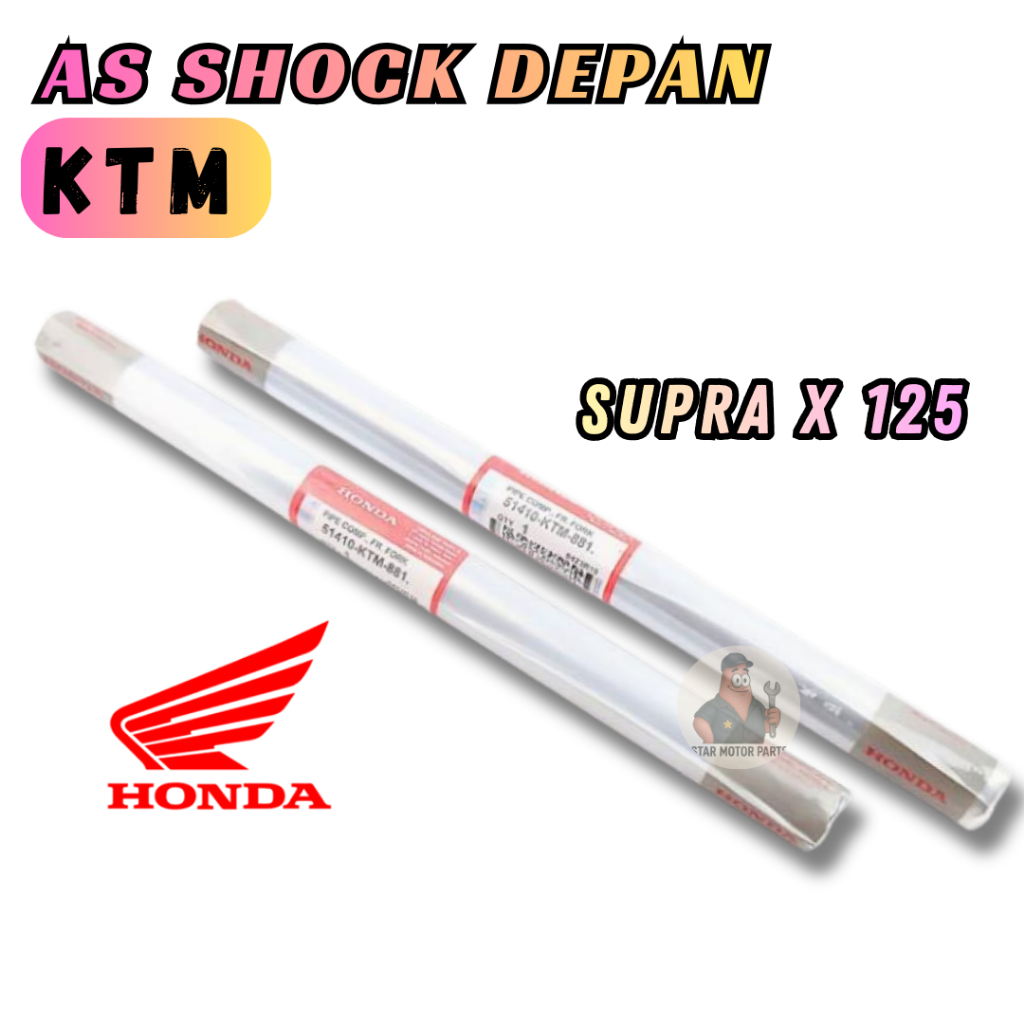51410-KTM-881 AS SHOCK DEPAN KTM ORIGINAL HONDA SUPRA X 125 DLL