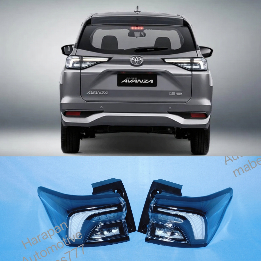 Stop Lamp dan Reflector Avanza/Xenia Tahun 2022 Sampai sekarang model Clear / Bening / Albino (Varia
