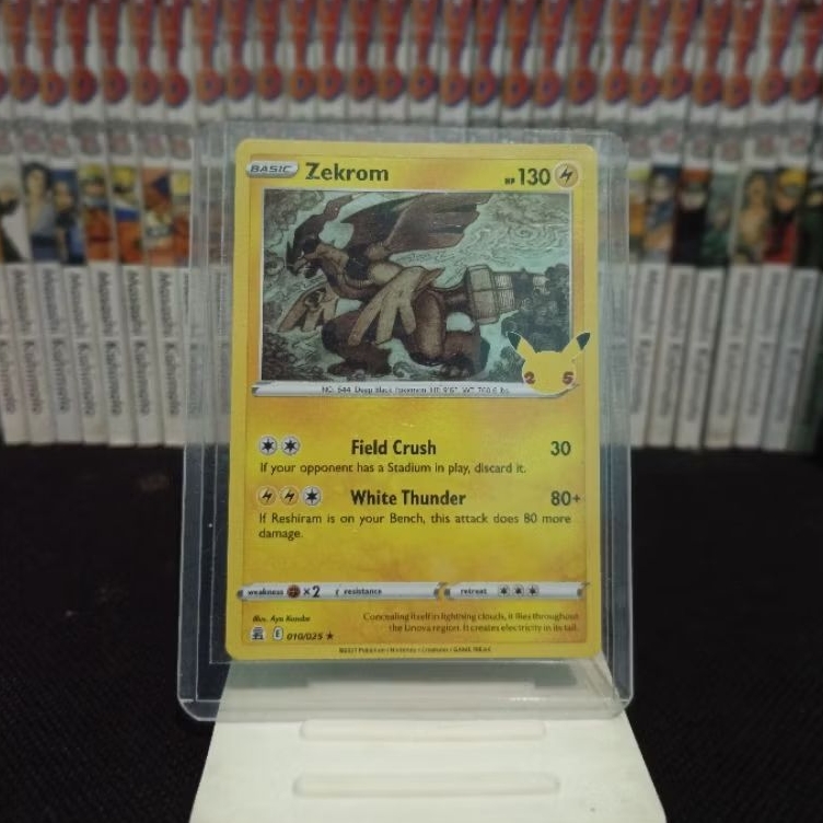 Pokemon TCG Japan Zekrom 25Th Anniversary