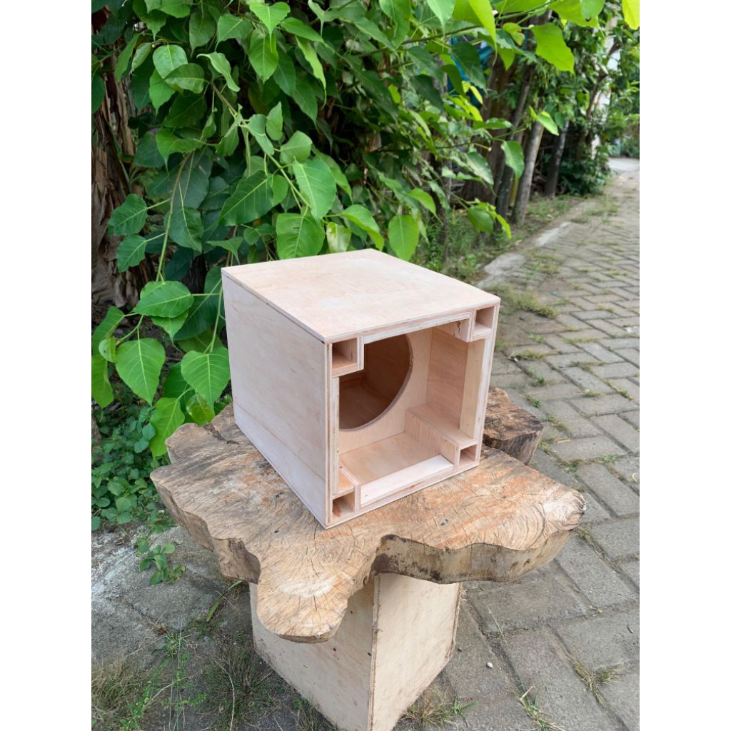 BOX SPEAKER SUBWOFER MODEL PLANAR 6 IN SINGGEL