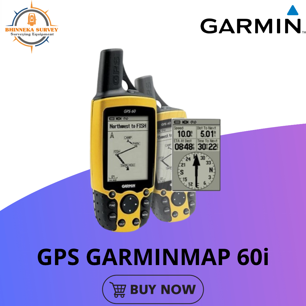 GPS Garmin 60i Baru Garansi 1 thn / GPS Garmin 60 i bergansi 1 tahun