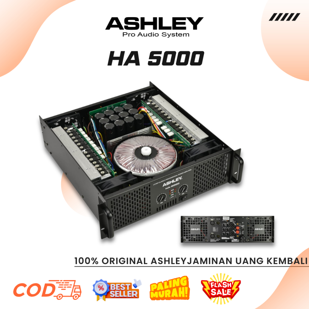 Power Ashley HA 5000 Class H 3 Step