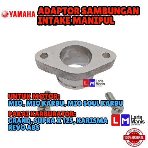 ADAPTOR SAMBUNGAN INTAKE MANIPUL YAMAHA | YAMAHA MIO, MIO KARBU, MIO SOUL KARBU ORIGINAL