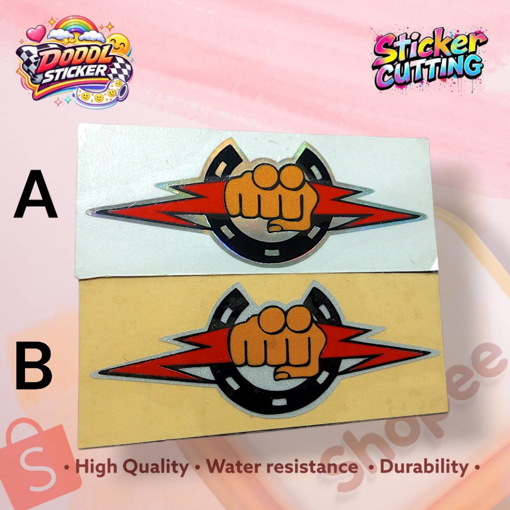 Sticker Cutting Tarung Derajat