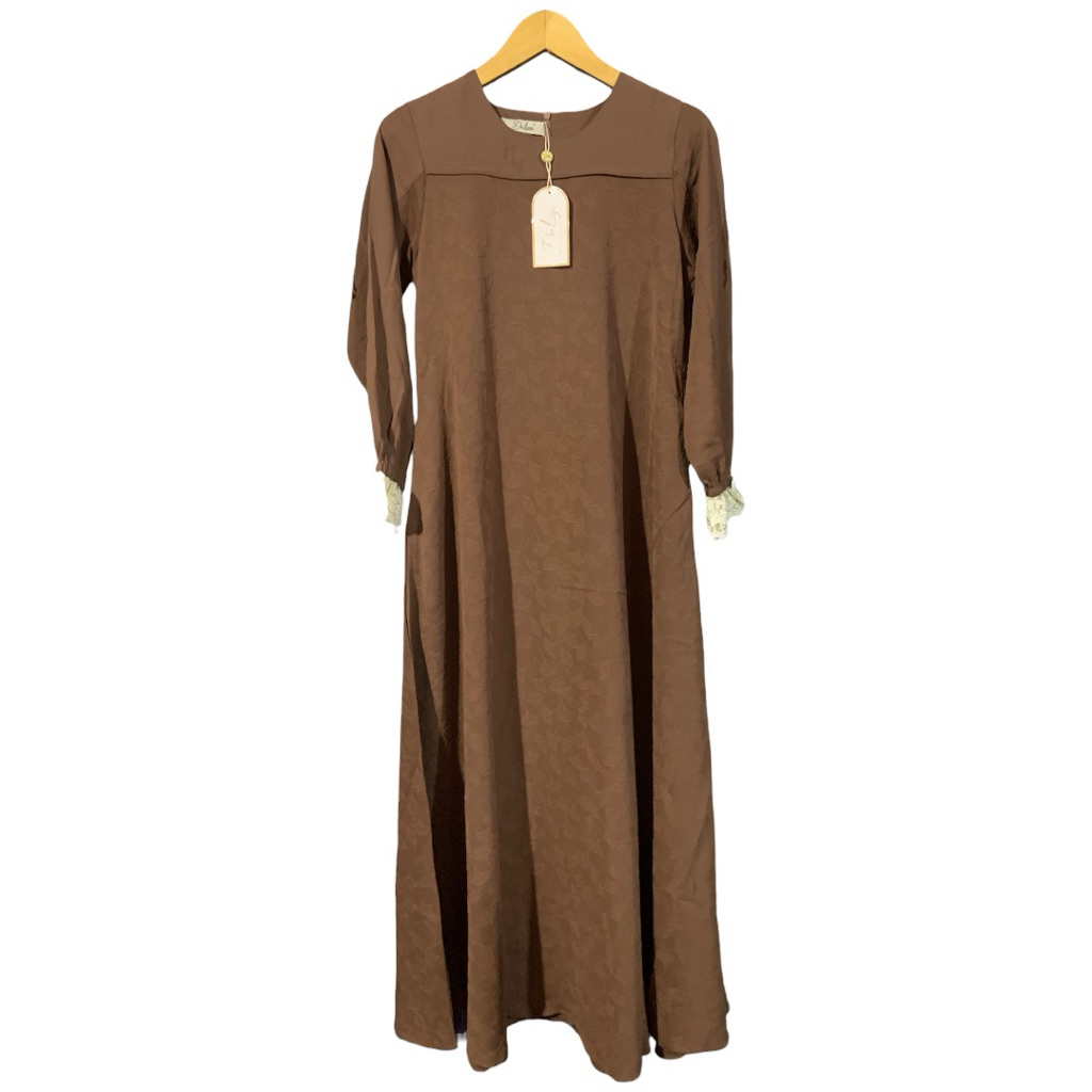 Gamis Dnl Luxury Premium Coklat