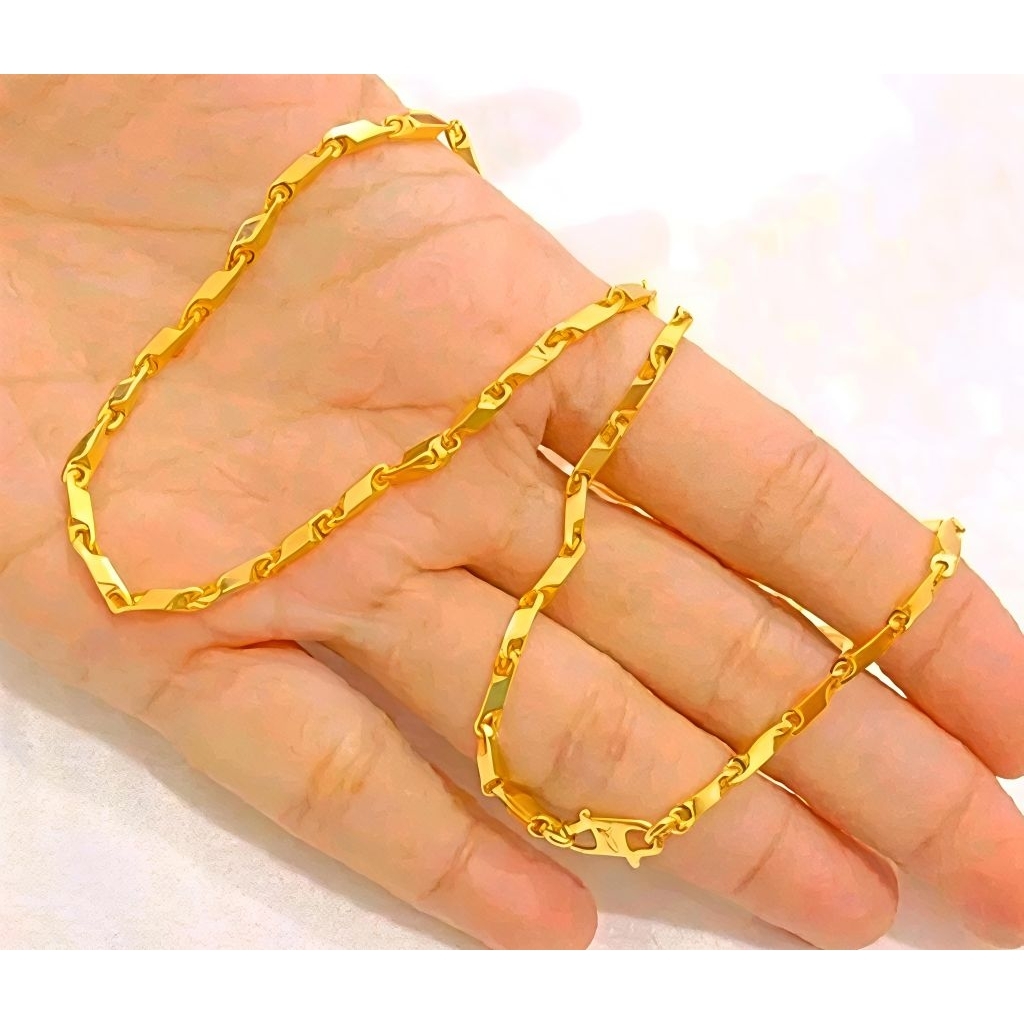 KALUNG PADI TITANIUM WANITA GOLD