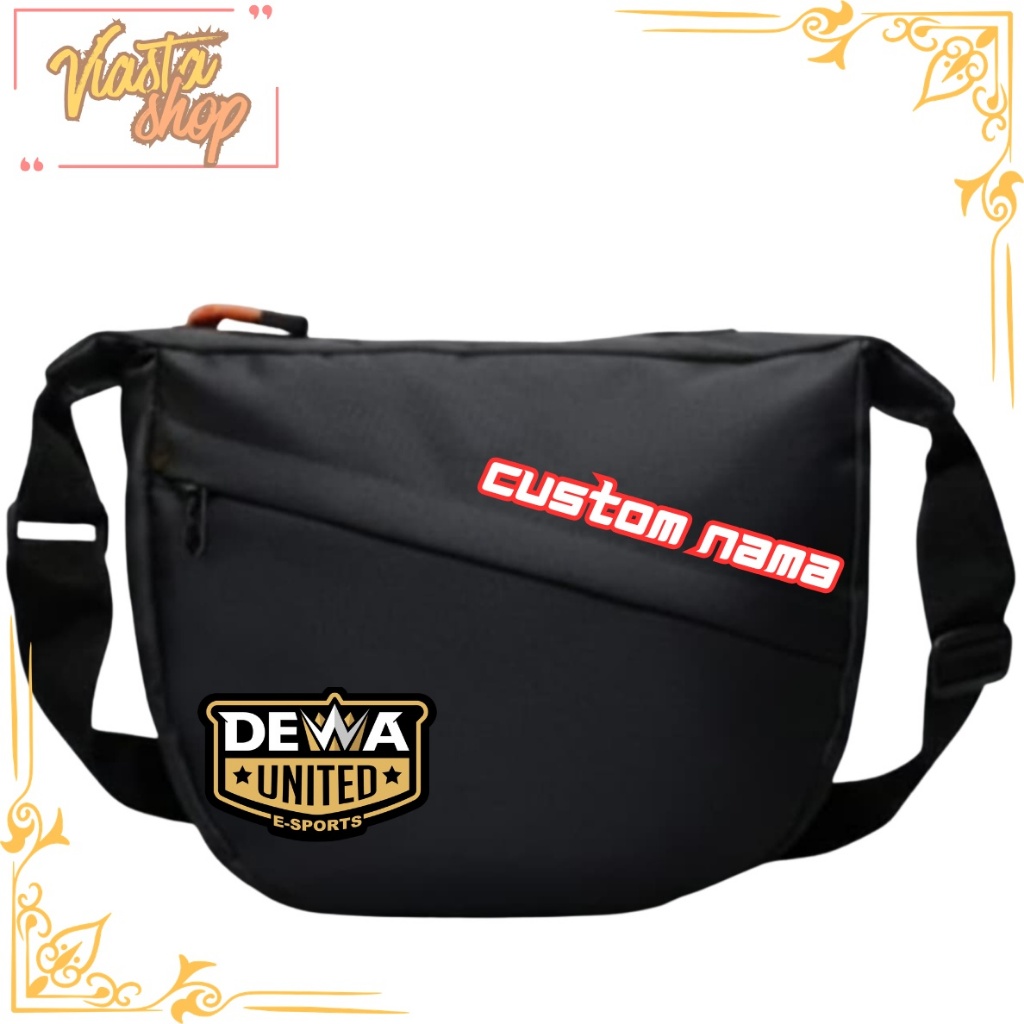 Tas Selempang Bola Indonesia Supporter Anak Dan Dewasa Custom Nama Sling Bag Sekolah Motive Dewa Uni