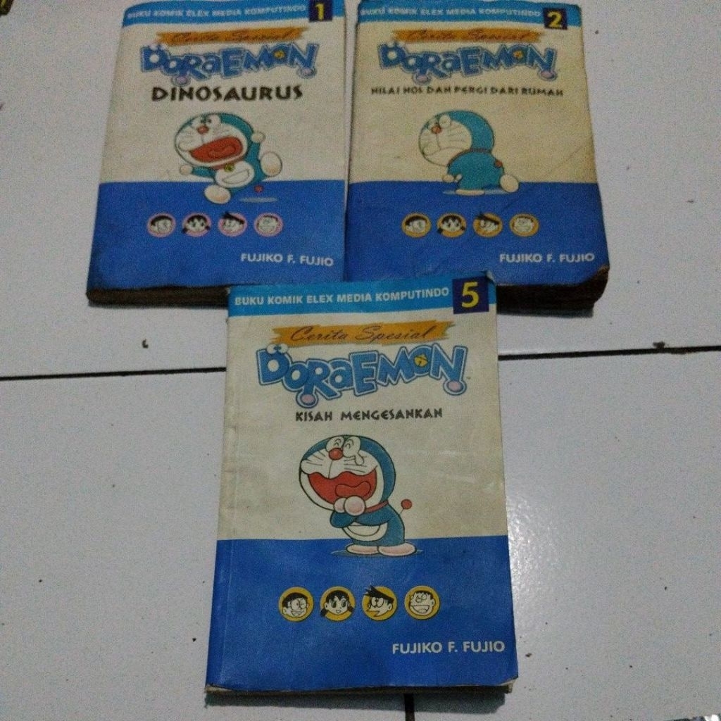 KOMIK CERITA SPESIAL DORAEMON VOL 1 2 & 5 SET