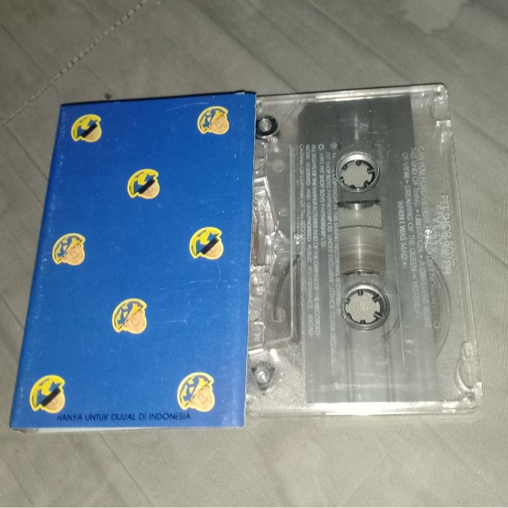 Kaset pita:PET Shop Boys-Very
