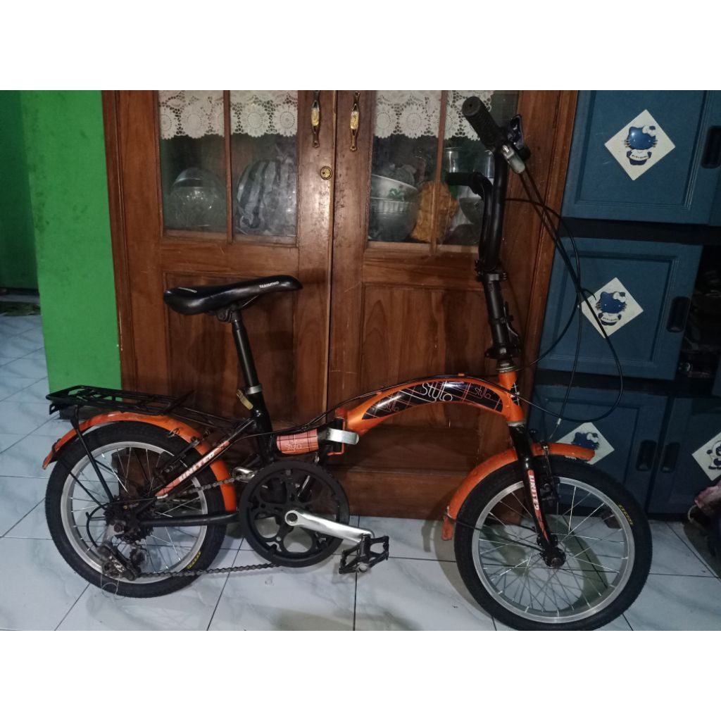 SEPEDA  LIPAT UKURAN 16 SEKEN